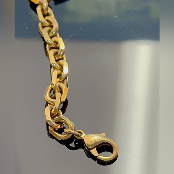 Louis Vuitton Brassiere Love Letters Gold Tone Bracelet - Picture 8 of 9